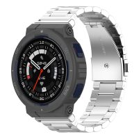 brățară din metal pentru Amazfit Active Edge - Argintie