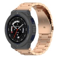 brățară din metal pentru Amazfit Active Edge - Roz auriu