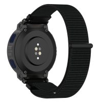 brățară din nailon cu velcro pentru Amazfit Active Edge - Negru