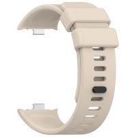 brățară din silicon pentru Xiaomi Redmi Watch 4 și Xiaomi Smart Band 8 Pro - bej