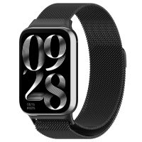 brățară milaneză pentru Xiaomi Redmi Watch 4, Smart Band 8 Pro și 9 Pro - neagră