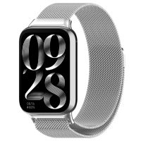 brățară milaneză pentru Xiaomi Redmi Watch 4, Smart Band 8 Pro și 9 Pro - argintie