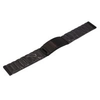 brăță din titan cu închidere HW - neagră, 22 mm
