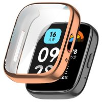 Husă din silicon pentru Xiaomi Redmi Watch 3 Active - roz auriu