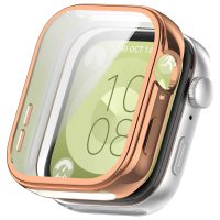 Husă din silicon pentru Huawei Watch Fit 3, 4 și 4 Pro - Roz auriu
