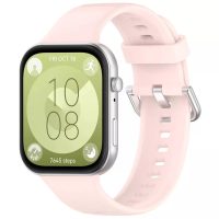 esem brățară din silicon pentru Huawei Watch Fit 3, 4 și 4 Pro - Roz deschis