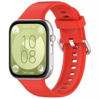 esem brățară din silicon pentru Huawei Watch Fit 3, 4 și 4 Pro - Roșie