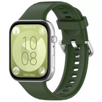 esem brățară din silicon pentru Huawei Watch Fit 3, 4 și 4 Pro - Verde