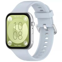Brățară din silicon pentru Huawei Watch Fit 3, 4 și 4 Pro - Albastru deschis