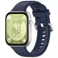 Brățară din silicon pentru Huawei Watch Fit 3, 4 și 4 Pro - Albastru închis