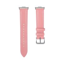 Brățară din piele pentru Huawei Watch Fit 3, 4 și 4 Pro - Roz