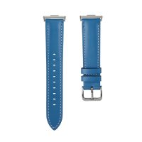 Brățară din piele pentru Huawei Watch Fit 3, 4 și 4 Pro - Albastră