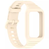 eses Brățară din silicon cu ramă pentru Honor Band 9 - Bej