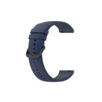 eses Bandă din silicon neted - Albastră, 20 mm