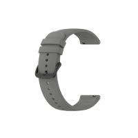 eses Bandă din silicon neted - Gri, 20 mm