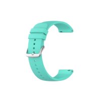 eses Curea din silicon neted - Turkis, 22 mm