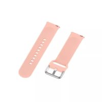 eses Curea din silicon cu introducere - Culoare roz, 22 mm