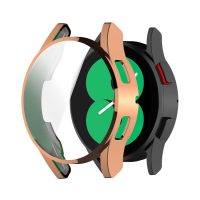 Husă de silicon pentru Samsung Galaxy Watch FE 40 mm - Roz auriu