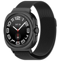 Brățară milaneză pentru Samsung Galaxy Watch Ultra 47 mm - Neagră