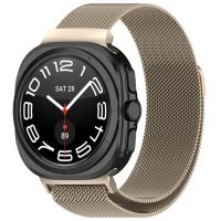 Brățară milaneză pentru Samsung Galaxy Watch Ultra 47 mm - Bej aurie