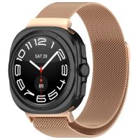Brățară milaneză pentru Samsung Galaxy Watch Ultra 47 mm - Roz auriu