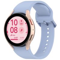 Brățară din silicon pentru Samsung Galaxy Watch 4, 5, 6, 7, FE - Albastru-violet, OneClick