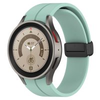 esec Brățară din silicon cu prindere magnetică pentru Samsung Galaxy Watch 4, 5, 6, 7 - Mint