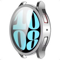 Husă din silicoan pentru Samsung Galaxy Watch 6 44mm - Argintie