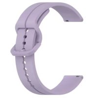 Brățară din silicon cu prindere de culoare - Violet, 22 mm