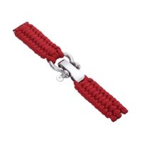 Cureaua din nylon Paracord - Roșie, 22 mm