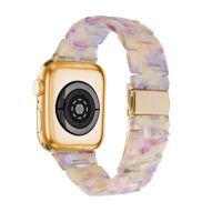 Cureaua din rășină epoxidică - Patterned Gold, 42mm, 44mm, 45mm, 49mm