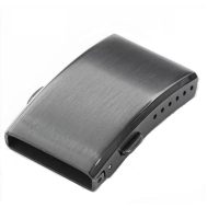 Culoare de rezervă ajustabilă pentru ceas - Neagră, 20 mm