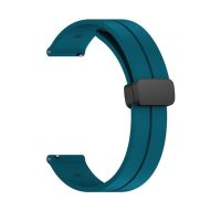 Brățară din silicon eses cu cataramă magnetică pentru Garmin Lily 2 și Garmin Lily 2 Active - Turcoaz, 14 mm