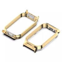 Rama metalică pentru Xiaomi Redmi Band 2 - Auriu