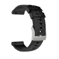 eses Brățară din silicon cu model 3D - Neagră, 24 mm