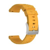 eses Brățară din silicon cu model 3D - Portocalie, 24 mm