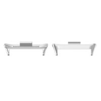 eses Conector pentru Xiaomi Smart Band 8 Pro - Argintiu, 2 bucăți