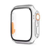 Husă protectoare pentru Apple Watch - Transparentă, 45 mm
