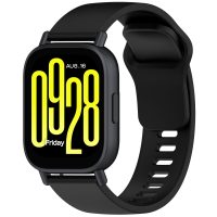 eses Husă din silicon simplă - Neagră, 22 mm