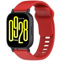 eses Husă din silicon simplă - Roșie, 22 mm