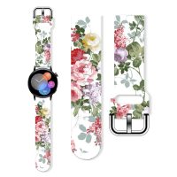 eses Silicon bandă florală - Colorat, 22 mm