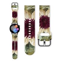 eses Silicon bandă florală - Vânat, 22 mm