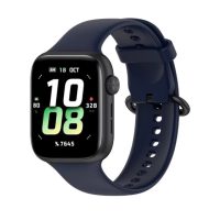 esem brățară din silicon neted pentru Honor Watch 5 - Albastru
