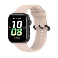 esem brățară din silicon neted pentru Honor Watch 5 - Bej