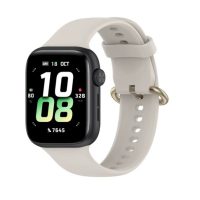 esem brățară din silicon neted pentru Honor Watch 5 - Bej deschis