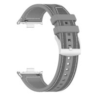 Brățară din Silicon pentru Xiaomi Watch 4 și 5, Smart Band 8 Pro și 9 Pro - Gri