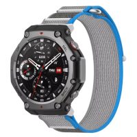 brățară din nailon pentru Xiaomi Amazfit T-Rex 3 - gri-albastru