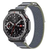 brățară din nailon pentru Xiaomi Amazfit T-Rex 3 - gri-verde