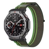 brățară din nailon pentru Xiaomi Amazfit T-Rex 3 - verde închis