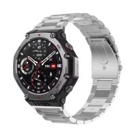 eses Brățară metalică pentru Xiaomi Amazfit T-Rex 3 - Argintie
